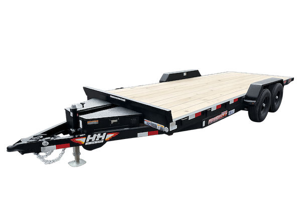 8.2'x22' electric tiltbed rental trailer