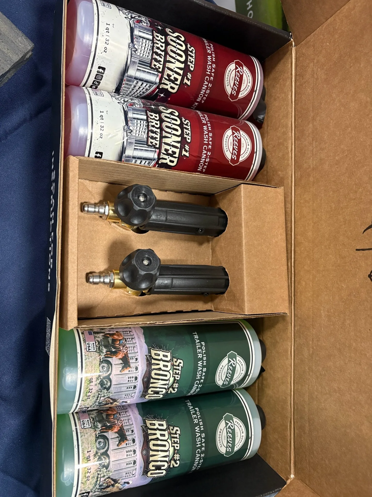 Reeves Trailer Cleaning Products