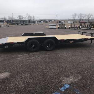 car hauling trailer by H&H at I39 Supply
