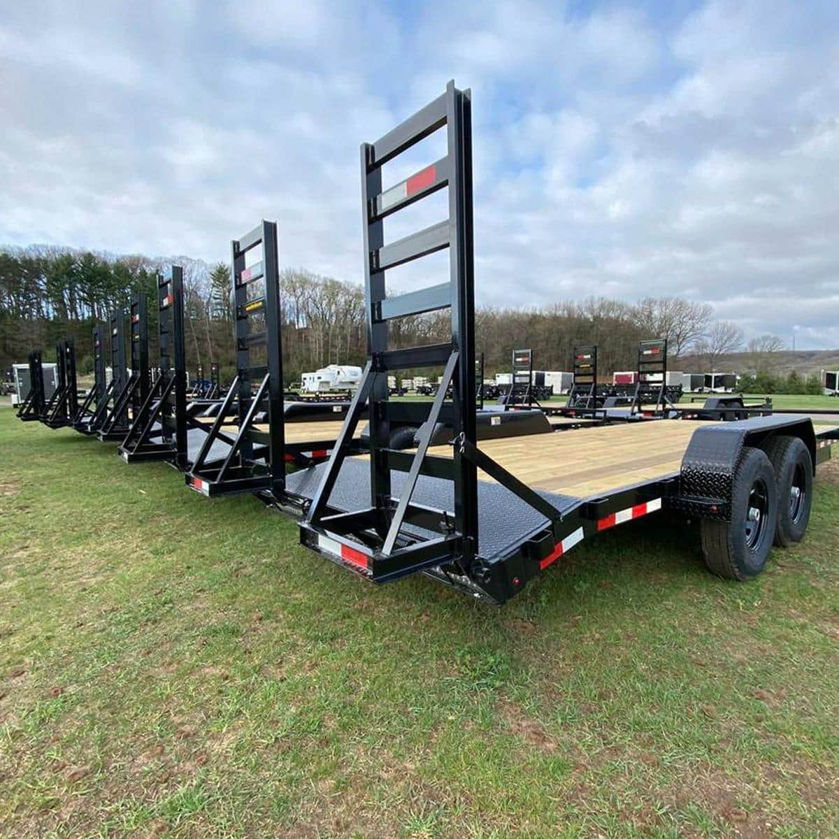 industrial skid steer ramps up