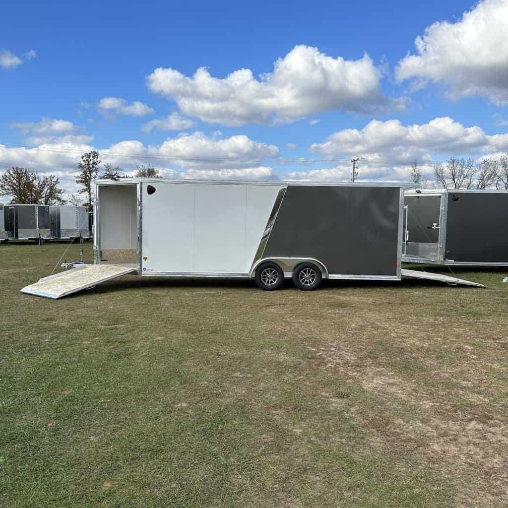 EZ Hauler Inline Elite Snowmobile Trailer 7.5×25