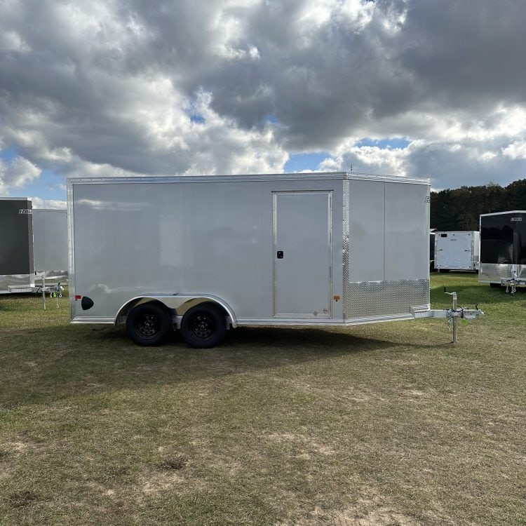 7x19 EZ Hauler Inline Snowmobile Trailer