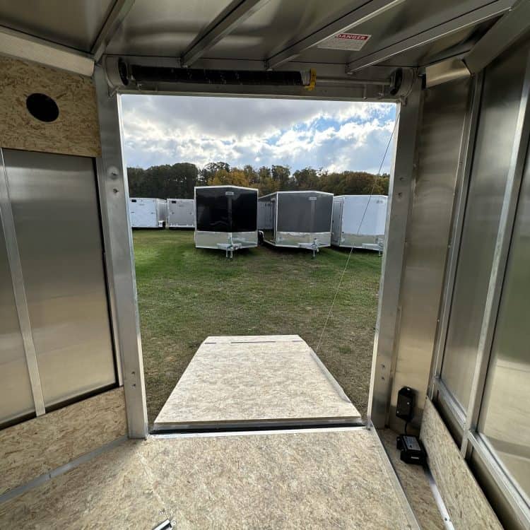 7x19 EZ Hauler Inline Snowmobile Trailer